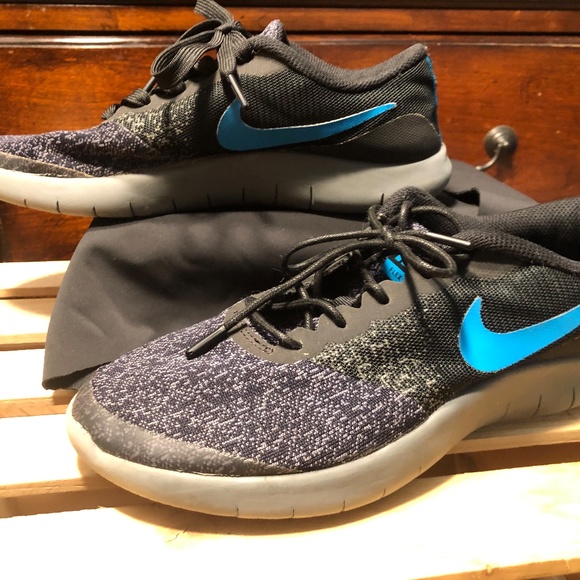 Youth Nike Flex Contact Runners - Picture 1 of 8